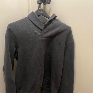 Ralph Lauren Charcoal Polo Hoodie